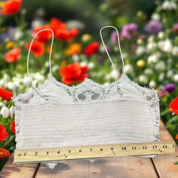 Free People Intimately Bralette. Size:Large 
Soft Pink - Picture 4 of 8